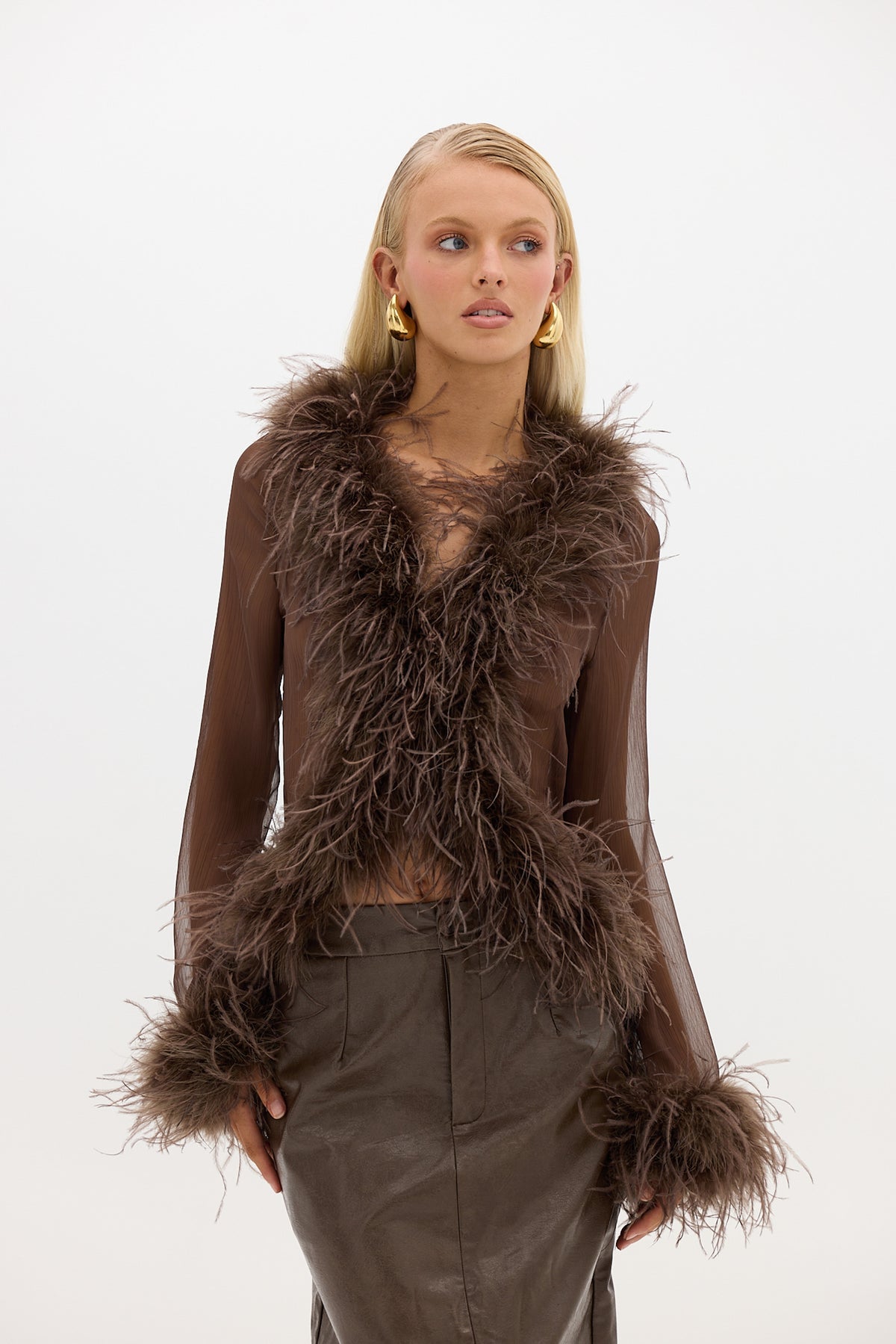 Ostrich Blouse
