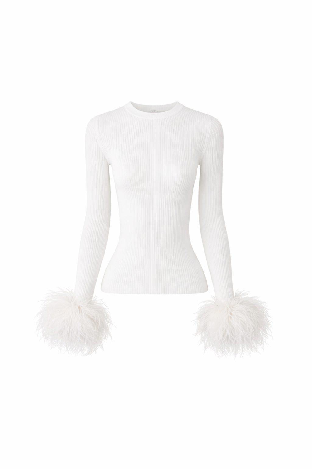 Riche Ostrich Top